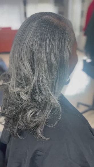 Buy Indian Grey Hair Extensions | Natural Salt and Pepper Hair ...