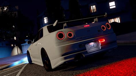 Nissan Skyline GT-R (R34) LED Tail Lights - GTA5-Mods.com