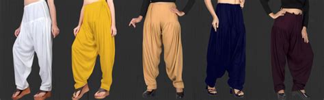 Women's & Girl's Relaxed Fit Patiala Pants (SG- Patiala Salwar-003 ...