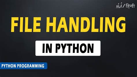 Image result for File Handling in Python Programming