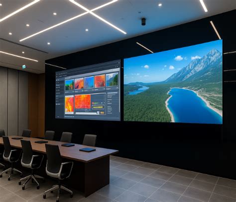 Whether it’s an Indoor Active LED Wall for your corporate boardroom or ...