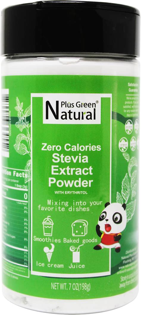 Amazon.com: NPG Stevia Extract Powder 7 Ounce, Plant-Based Zero Calorie ...