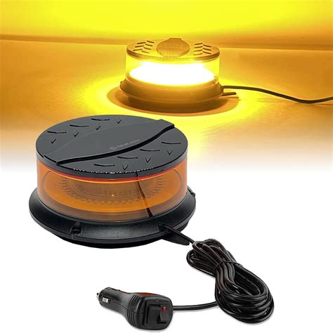 LED Emergency Strobe Light, Monirf Magnetic Warning Flashing Light with ...