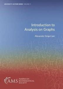 Introduction to Analysis on Graphs: Buy Introduction to Analysis on ...