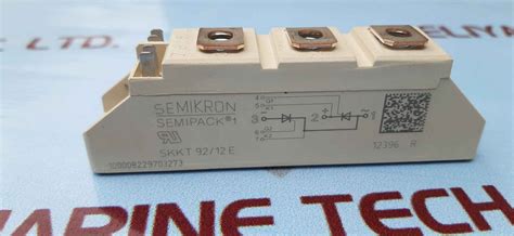 Semikron semipack skkt 92/12e thyristor module – Aeliya Marine Tech