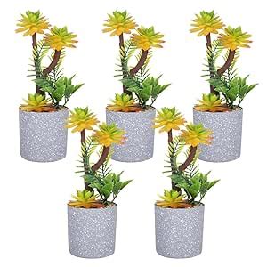 Buy Kuber Industries Artificial Plants for Home Décor|Natural Looking ...