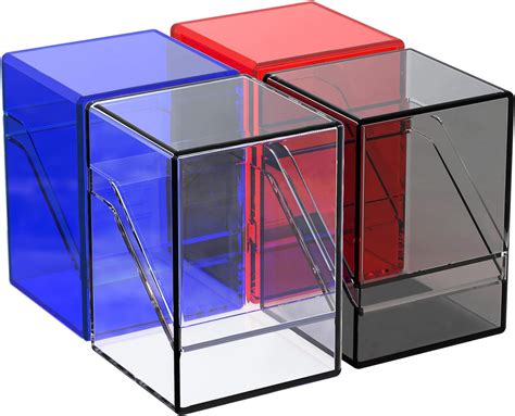 Amazon.com: 8 Pack Card Deck Cases for Trading Cards, Acrylic Card ...