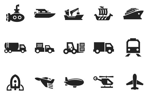 Transportation Icon Vector 的图像结果