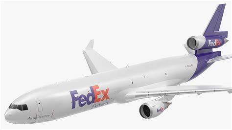 McDonnell Douglas MD11 FedEx Flight 3D Model $129 - .3ds .blend .c4d ...