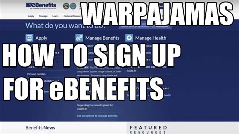 Image result for eBenefits Tutorial