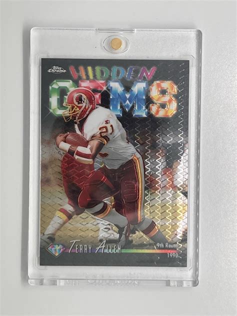 1998 Topps Chrome Hidden Gems Washington Redskins Football Card #HG5 ...
