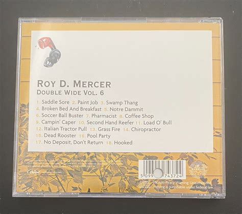 Double Wide, Vol. 6 by Roy D. Mercer (CD, Sep-2008, EMI Music ...