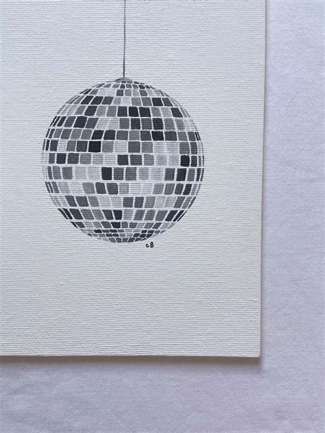 Disco ball chalk art – Artofit