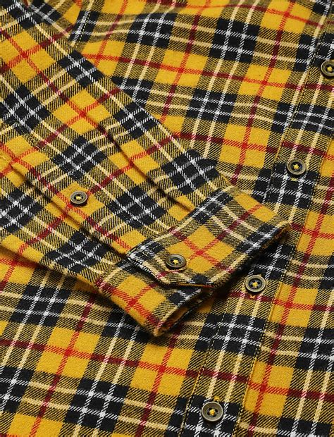 Buy Pure Cotton Checked Spread Collar Shirt at Marks & Spencer