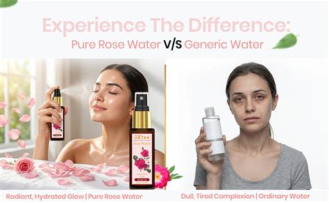 Rejuvenating UBTAN Pure Rose Water | Steam Distilled Toner for Oily ...
