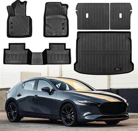 Amazon.com: Custom for 2019-2024 2025 Mazda 3 Hatchback Floor Mats ...
