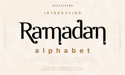 Font For Ramadan