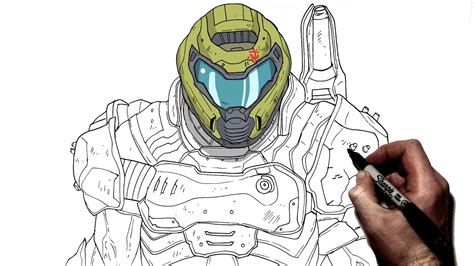 Image result for How to Draw Doom