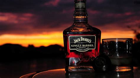 Jack Daniel's Sunset HD Wallpaper