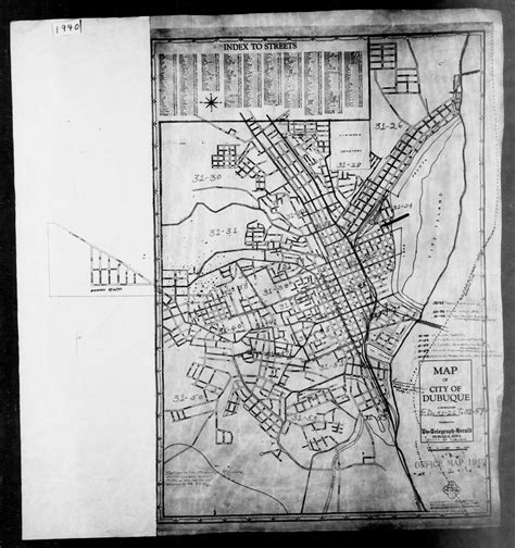 1940 Census Enumeration District Maps - Iowa - Dubuque County - Dubuque ...
