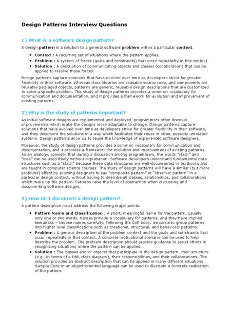 Design Patterns Interview Questions in .Net 的图像结果