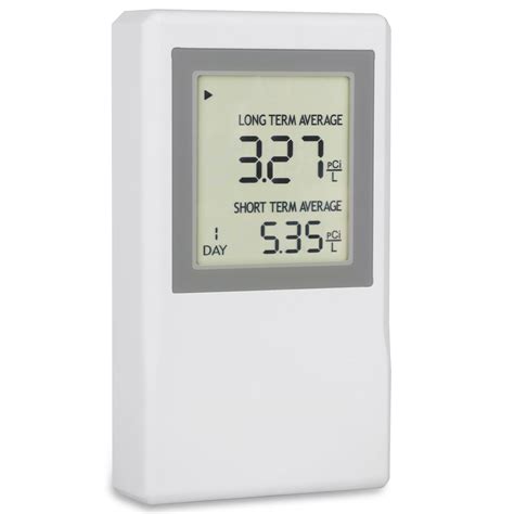 Buy Radon Detector, Radon Test for Home with Long and Short Term Radon ...