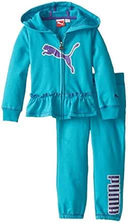 Buy PUMA Girls' Toddler Sparkle Gradient Set, Blue Bird, 3T at Amazon.in