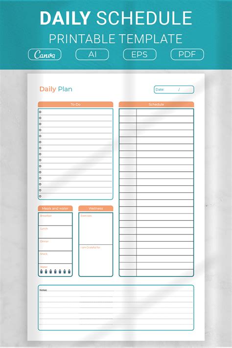 Free Printable Time Schedule 的图像结果