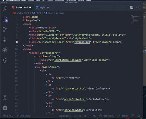 Image result for Menu Fijo Con HTML Y CSS