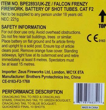 Image result for Firework Classes Explained