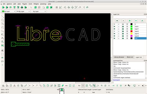 LibreCAD Examples 的图像结果