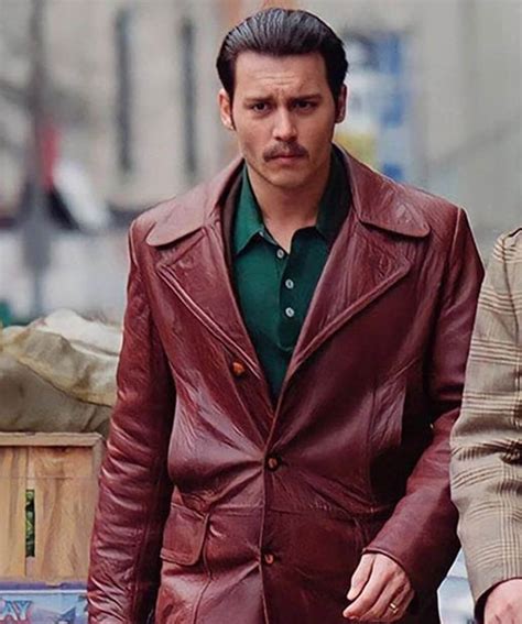 Joseph Pistone Donnie Brasco Leather Blazer