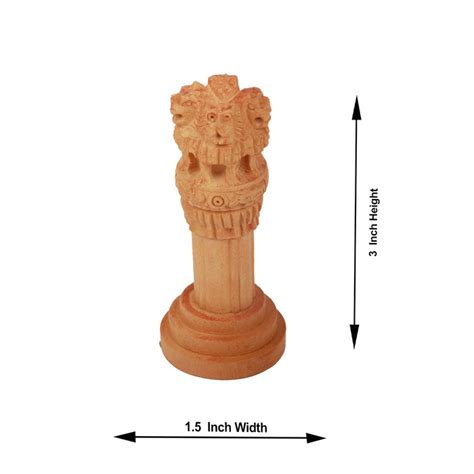 Giri - Wooden Ashok Pillar | Ashoka Stambh | Ashoka Pillar Statue