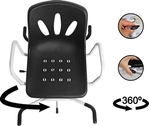 Buy Pepe - Swivel Bath Chair Shower Chair for Seniors 360º, Bathtub ...