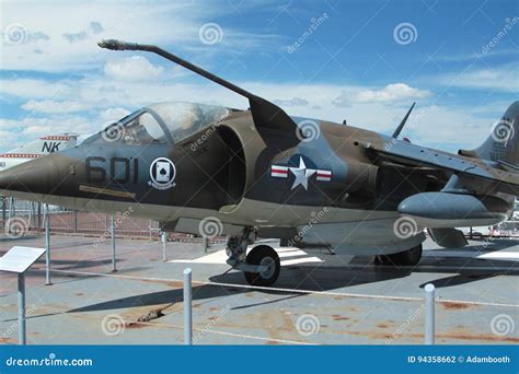 Harrier Jet Fighter editorial photography. Image of technology - 94358662