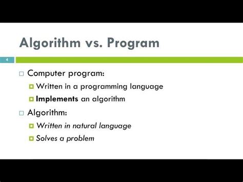 Image result for Diff Between Algorithm and Program