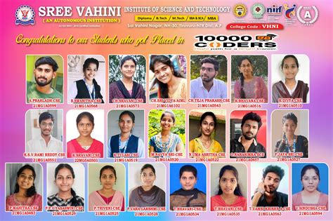 Sree Vahini - Best Engineering College