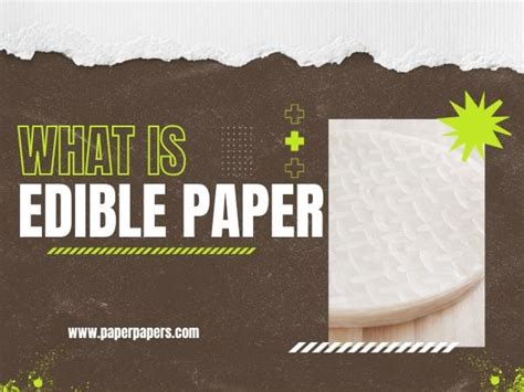 Image result for Edible Paper