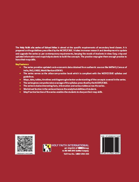 HF ABC OF SCHOOL ATLAS CLASS-8 CBSE (E) 2025 – MBD Books