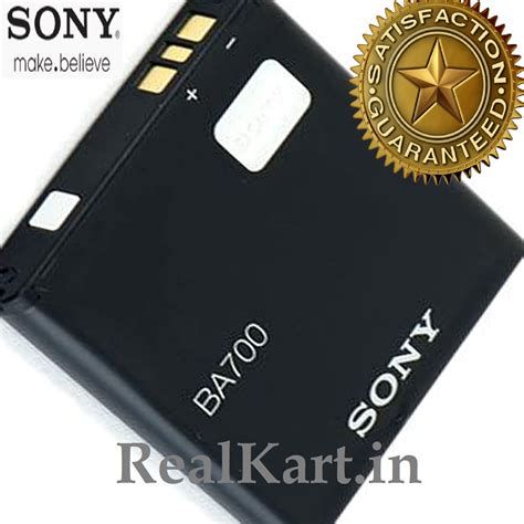 Original Sony BA700 Battery For Sony Ericsson Xperia Ray, Neo, Neo V ...
