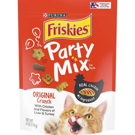 Friskies Cat Treats, Party Mix Original Crunch, 6 | Ubuy India