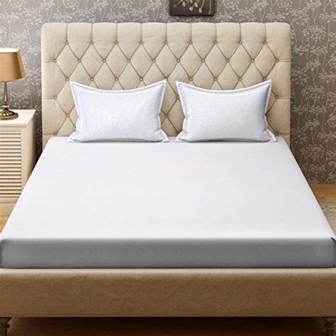 Buy 100% Pure Cotton Smooth and Soft Fabric 400 TC Double Bed Sheet ...
