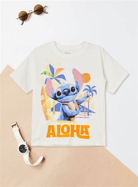 Buy Girls Lilo & Stitch Print T-shirt Online at just Rs. 499.0 ...