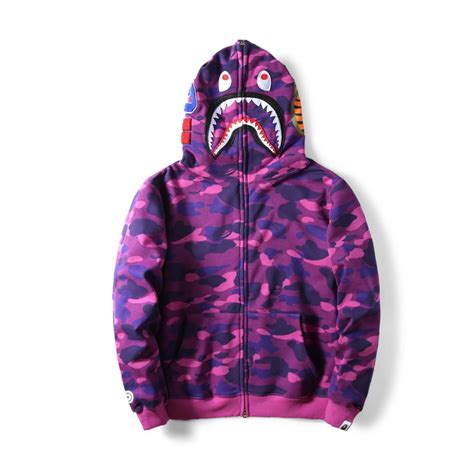 BAPE Shark Classic Camouflage Hoodie - BAPE Hoodie