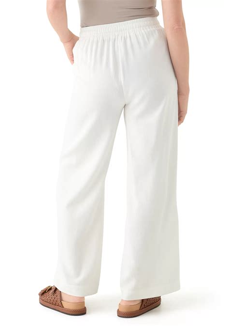 Fever Petite Linen Trousers | Belk