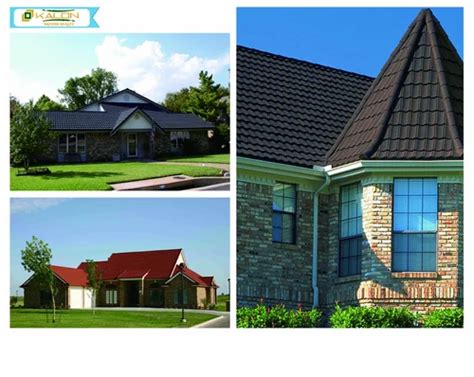 Roofing Sheets - Heat Resistant Stone Coated Metal Roofing Sheet ...