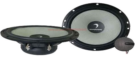 Diamond Audio DMD65C Diamond Series 2-Way 6.5" Component Speaker Set ...