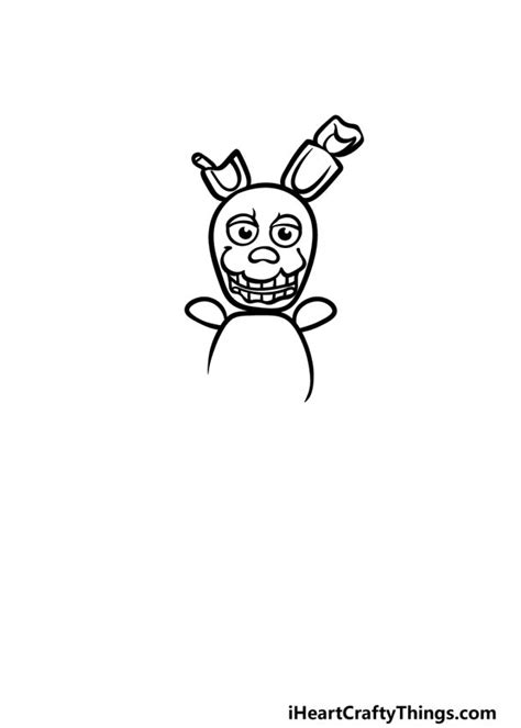 Springtrap Drawing - How To Draw Springtrap Step By Step