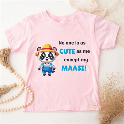 No One Is As Cute As My Massi - Kids Tshirt – Fizzye