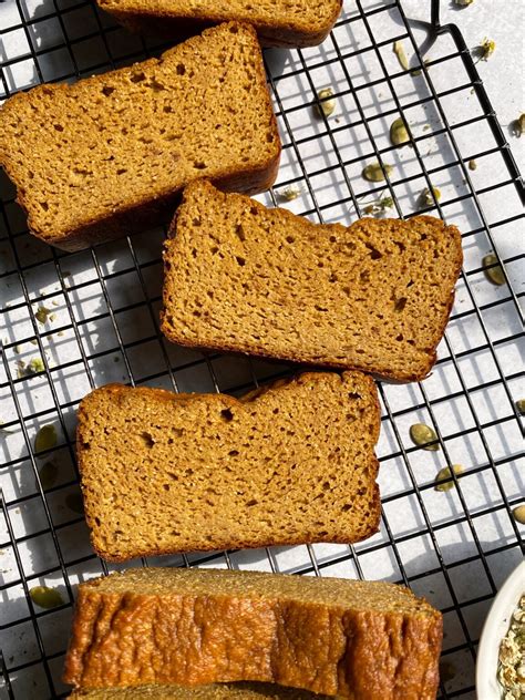 Pumpkin Protein Bread (Gluten Free) - Bake It Paleo